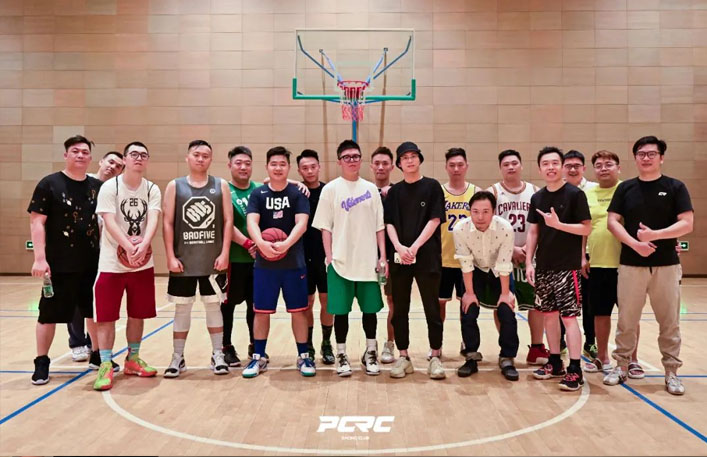 PCRC华南分会28名车主篮球友谊赛